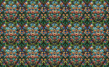 DecoCraft - Studio 1375 - Elevated Scenic Tiles Series - Floral Radiance