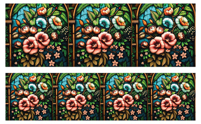 DecoCraft - Studio 1375 - Elevated Scenic Tiles Series - Hidden Blooms