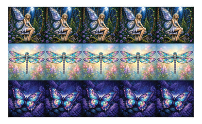 DecoCraft - Studio 1375 - Scenic Tiles Series - Luminous Wings Assortment