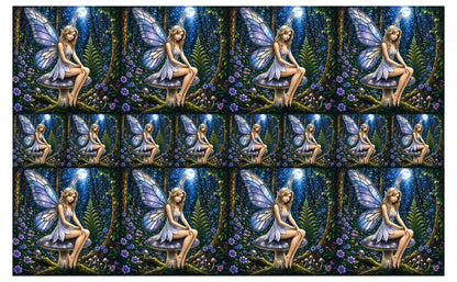 DecoCraft - Studio 1375 - Scenic Tiles Series - Moonlit Fairy