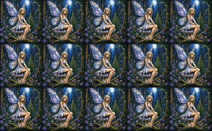 DecoCraft - Studio 1375 - Scenic Tiles Series - Moonlit Fairy