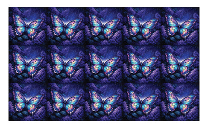 DecoCraft - Studio 1375 - Scenic Tiles Series - Twilight Butterfly