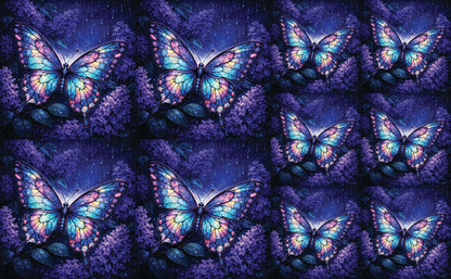 DecoCraft - Studio 1375 - Scenic Tiles Series - Twilight Butterfly