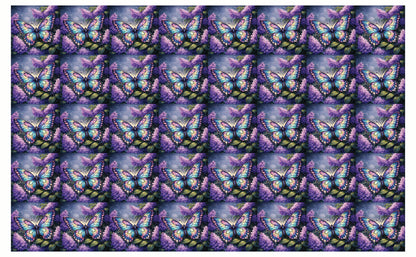 DecoCraft - Studio 1375 - Scenic Tiles Series - Iridescent Butterfly
