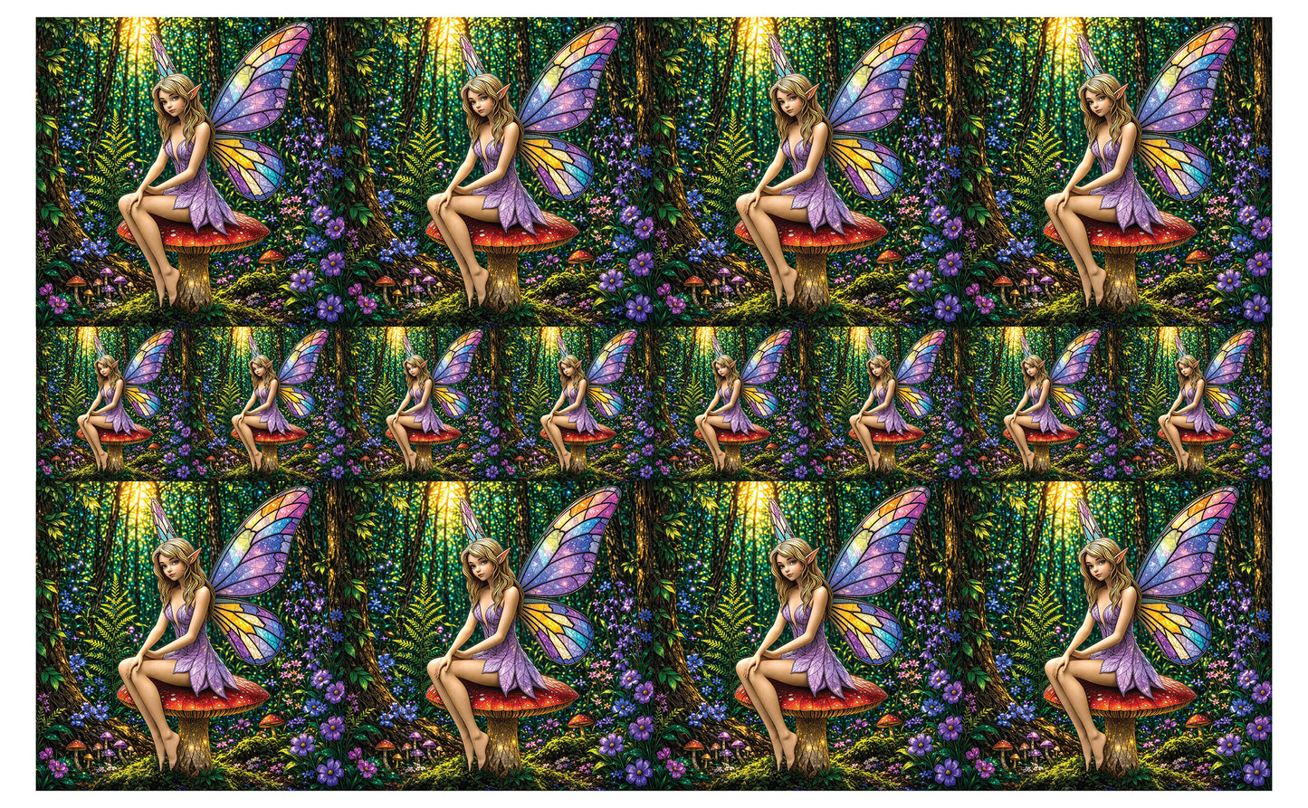 DecoCraft - Studio 1375 - Scenic Tiles Series - Forest Fairy
