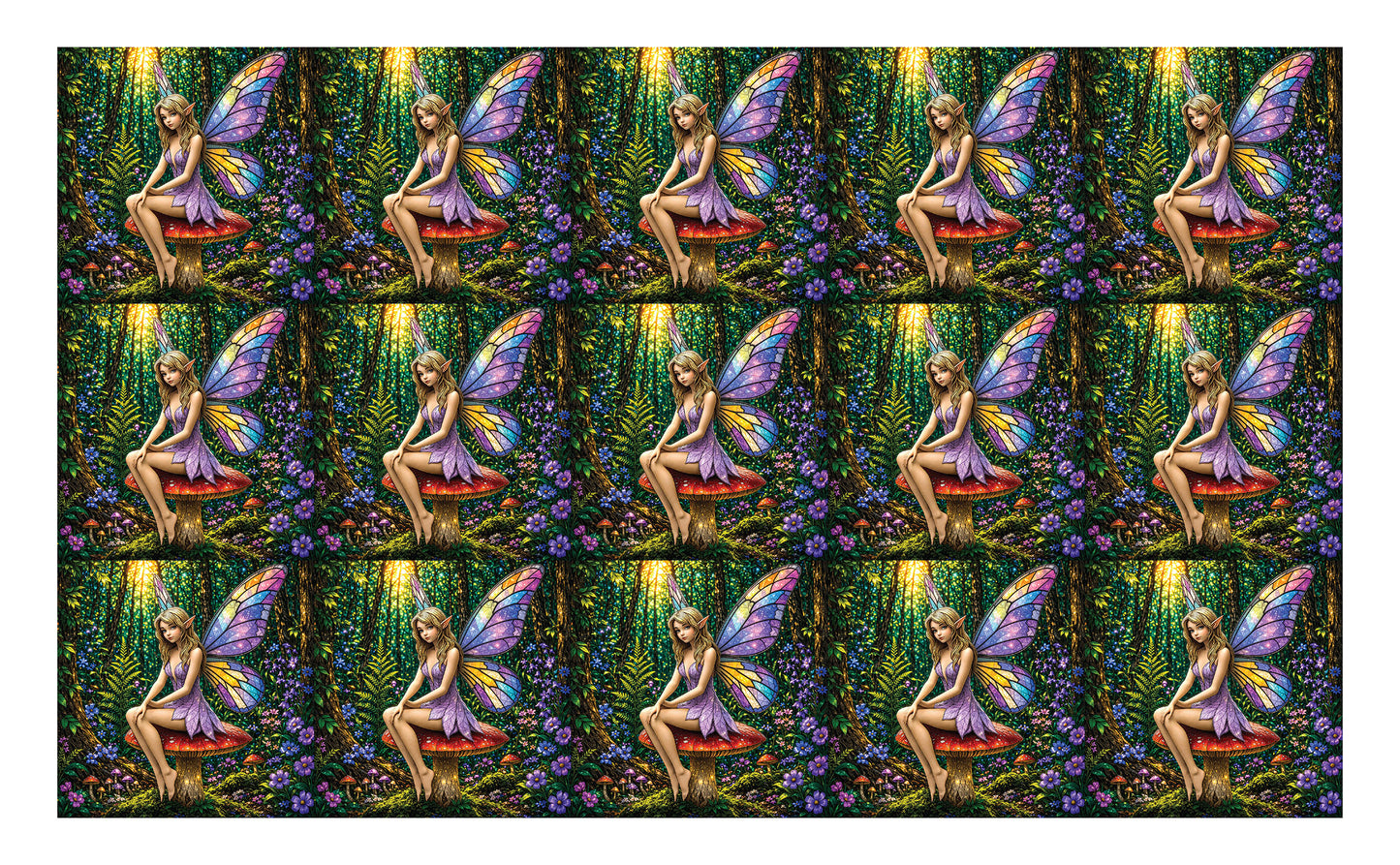 DecoCraft - Studio 1375 - Scenic Tiles Series - Forest Fairy