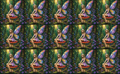 DecoCraft - Studio 1375 - Scenic Tiles Series - Forest Fairy