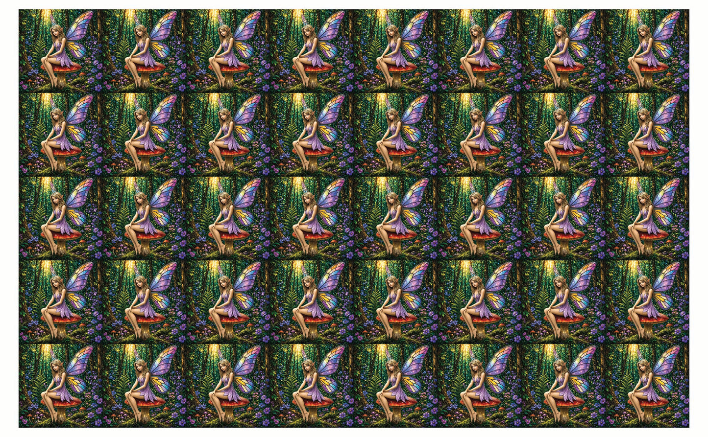 DecoCraft - Studio 1375 - Scenic Tiles Series - Forest Fairy