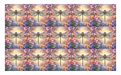 DecoCraft - Studio 1375 - Scenic Tiles Series - Garden Dragonfly