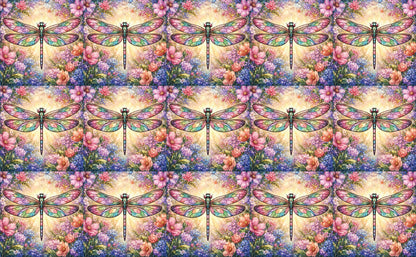 DecoCraft - Studio 1375 - Scenic Tiles Series - Garden Dragonfly