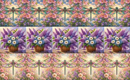 DecoCraft - Studio 1375 - Scenic Tiles Series - Blossomlight Garden Assortment