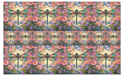 DecoCraft - Studio 1375 - Scenic Tiles Series - Radiant Bloom Dragonfly