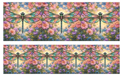 DecoCraft - Studio 1375 - Scenic Tiles Series - Radiant Bloom Dragonfly