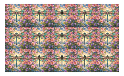 DecoCraft - Studio 1375 - Scenic Tiles Series - Radiant Bloom Dragonfly