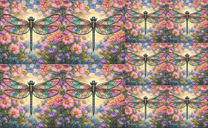 DecoCraft - Studio 1375 - Scenic Tiles Series - Radiant Bloom Dragonfly