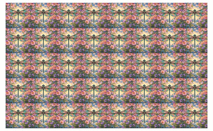 DecoCraft - Studio 1375 - Scenic Tiles Series - Radiant Bloom Dragonfly