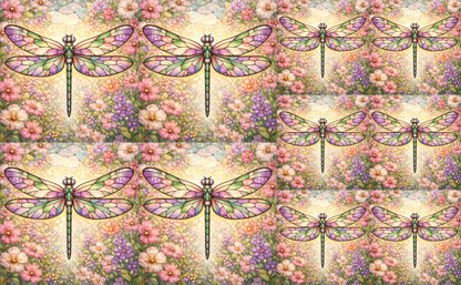 DecoCraft - Studio 1375 - Scenic Tiles Series - Petalglow Dragonfly
