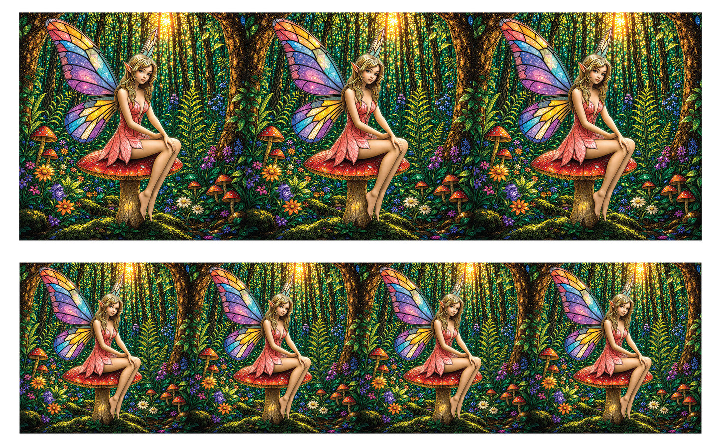 DecoCraft - Studio 1375 - Scenic Tiles Series - Petalwing Forest Fairy