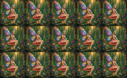 DecoCraft - Studio 1375 - Scenic Tiles Series - Petalwing Forest Fairy