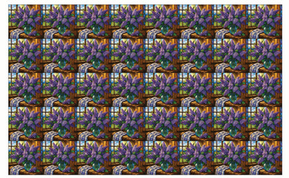 DecoCraft - Studio 1375 - Scenic Tiles Series - Sunlit Lilac Window
