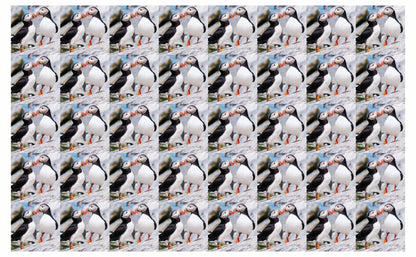 DecoCraft - Studio 1375 - Scenic Tiles Series - Cliffside Bond Puffins