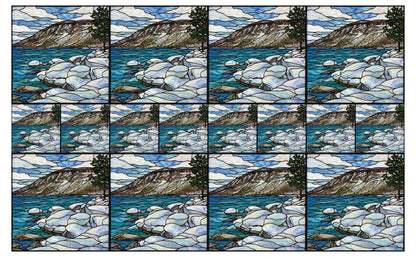 DecoCraft - Studio 1375 - Elevated Scenic Tiles Series - Alpine River Stones