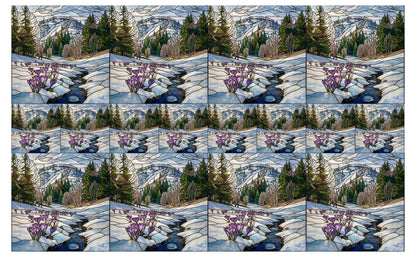 DecoCraft - Studio 1375 - Elevated Scenic Tiles Series - Thawing Spring Stream