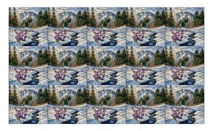 DecoCraft - Studio 1375 - Elevated Scenic Tiles Series - Thawing Spring Stream