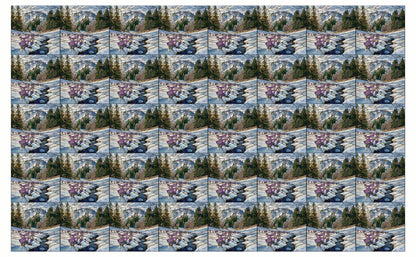 DecoCraft - Studio 1375 - Elevated Scenic Tiles Series - Thawing Spring Stream