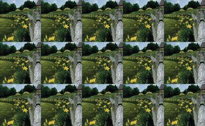 DecoCraft - Studio 1375 - Scenic Tiles Series - Daffodil Country Path
