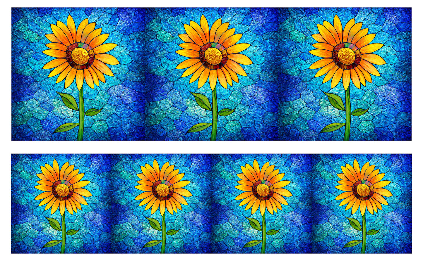 DecoCraft - Studio 1375 - Elevated Scenic Tiles Series - Radiant Sunflower