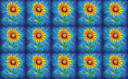 DecoCraft - Studio 1375 - Elevated Scenic Tiles Series - Radiant Sunflower