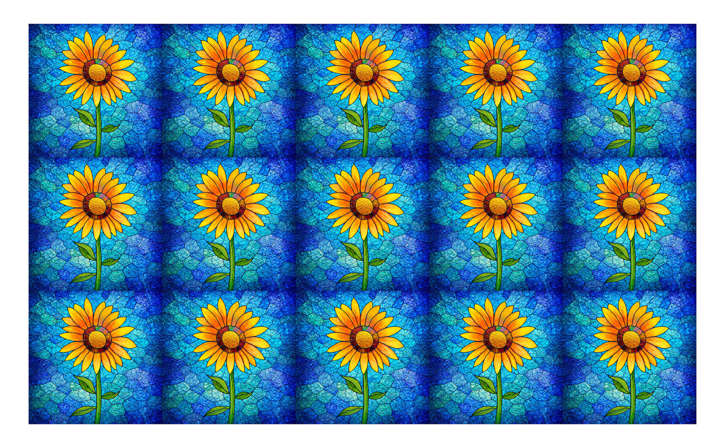 DecoCraft - Studio 1375 - Elevated Scenic Tiles Series - Radiant Sunflower