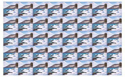 DecoCraft - Studio 1375 - Scenic Tiles Series - Frozen Lakeshore