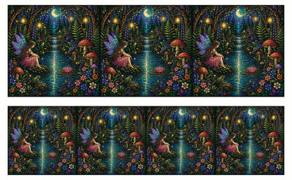 DecoCraft - Studio 1375 - Elevated Scenic Tiles Series - Moonlit Fairy Falls