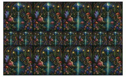 DecoCraft - Studio 1375 - Elevated Scenic Tiles Series - Moonlit Fairy Falls