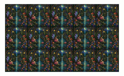 DecoCraft - Studio 1375 - Elevated Scenic Tiles Series - Moonlit Fairy Falls