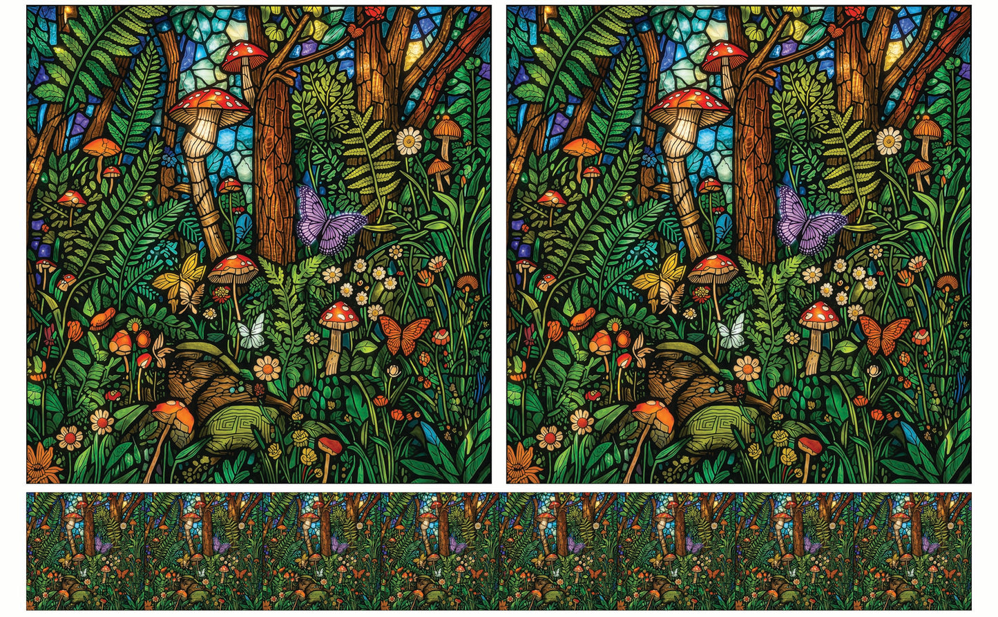 DecoCraft - Studio 1375 - Elevated Scenic Tiles Series - Mushroom Haven