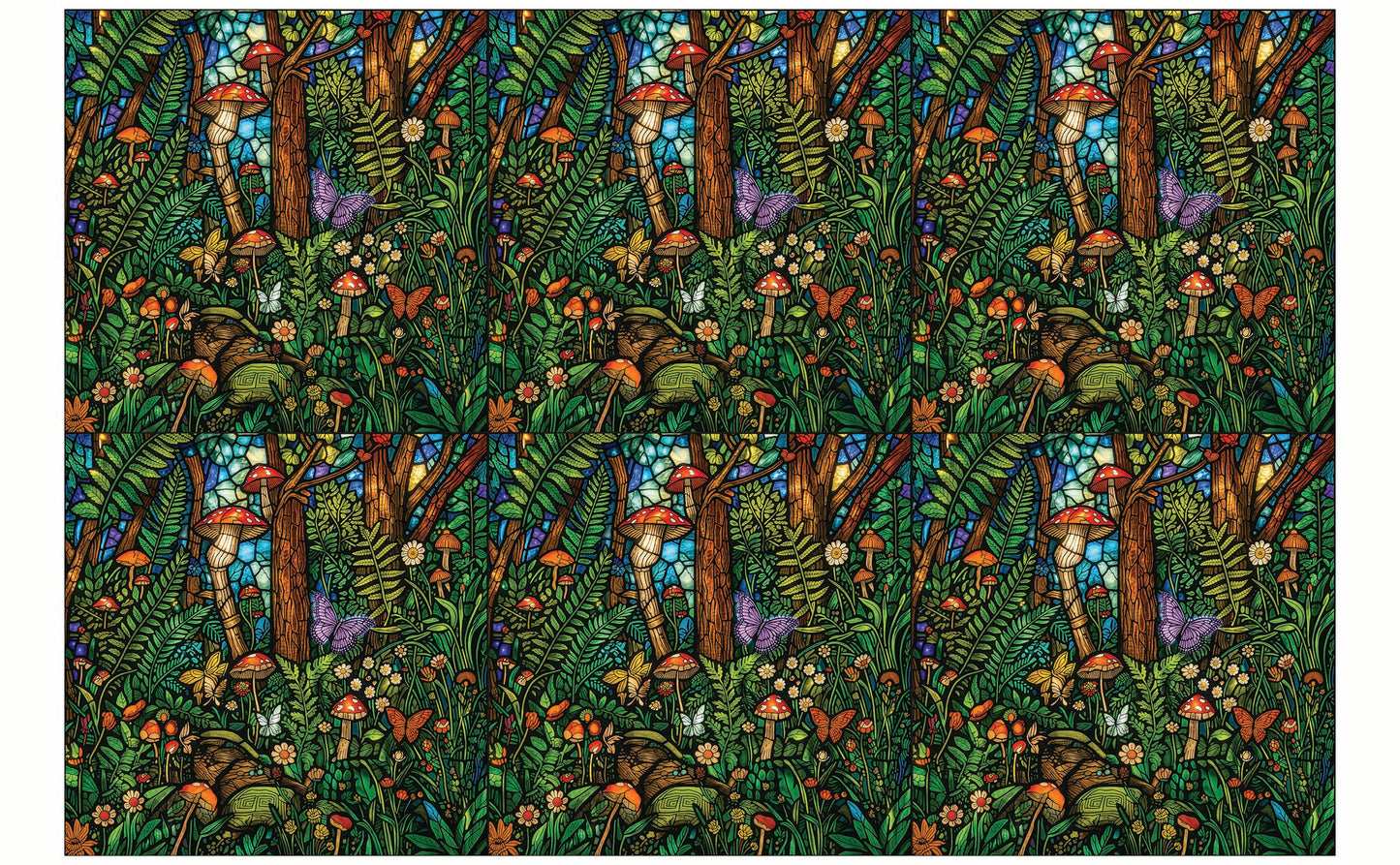DecoCraft - Studio 1375 - Elevated Scenic Tiles Series - Mushroom Haven