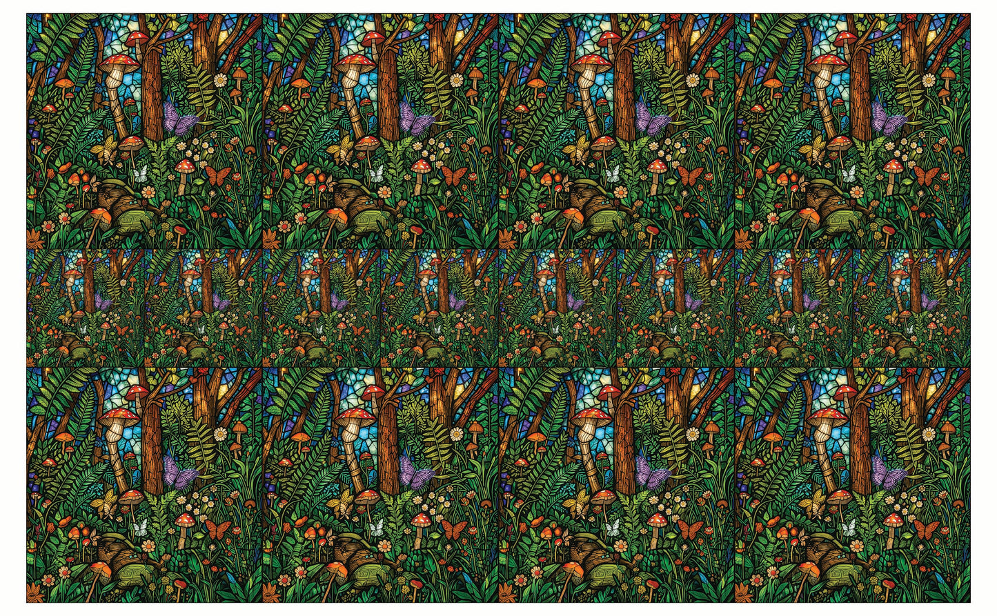 DecoCraft - Studio 1375 - Elevated Scenic Tiles Series - Mushroom Haven
