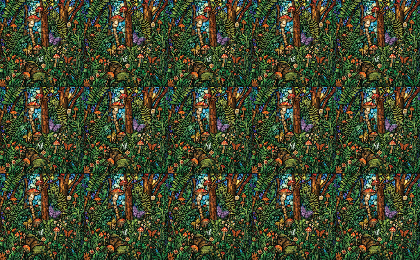 DecoCraft - Studio 1375 - Elevated Scenic Tiles Series - Mushroom Haven