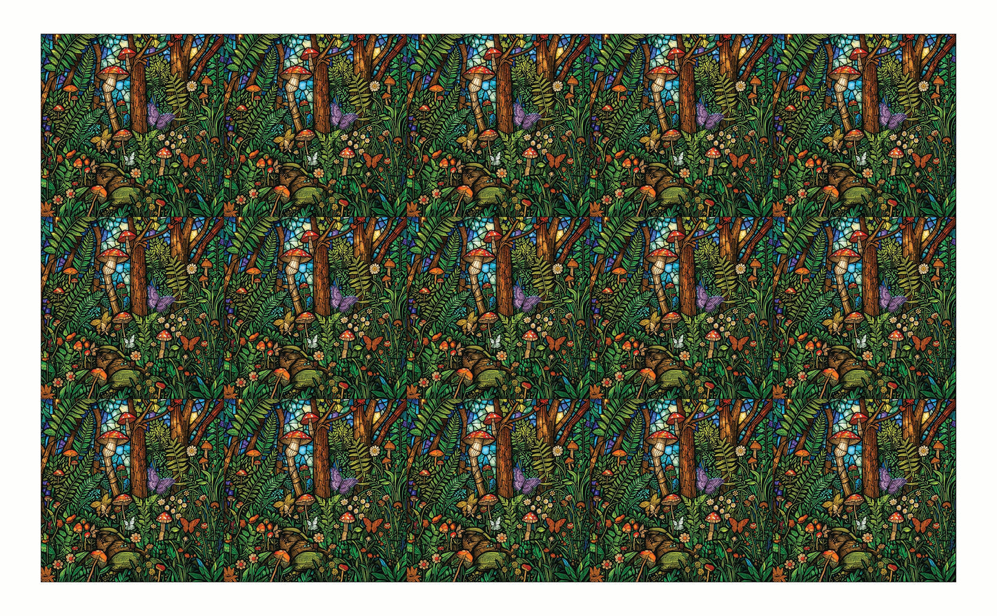 DecoCraft - Studio 1375 - Elevated Scenic Tiles Series - Mushroom Haven