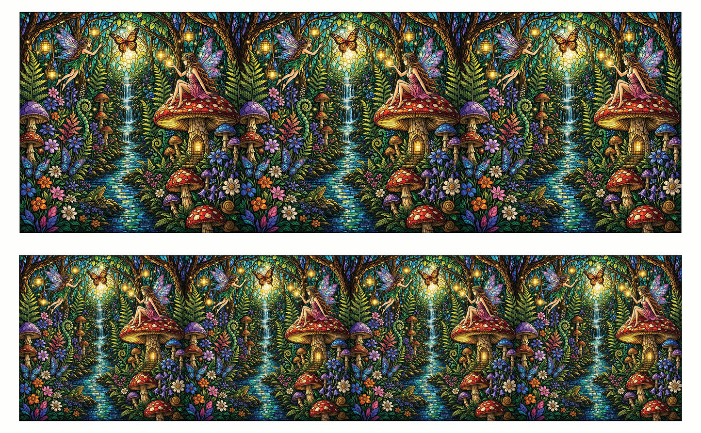 DecoCraft - Studio 1375 - Elevated Scenic Tiles Series - Fairy Glow Gathering
