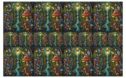 DecoCraft - Studio 1375 - Elevated Scenic Tiles Series - Fairy Glow Gathering