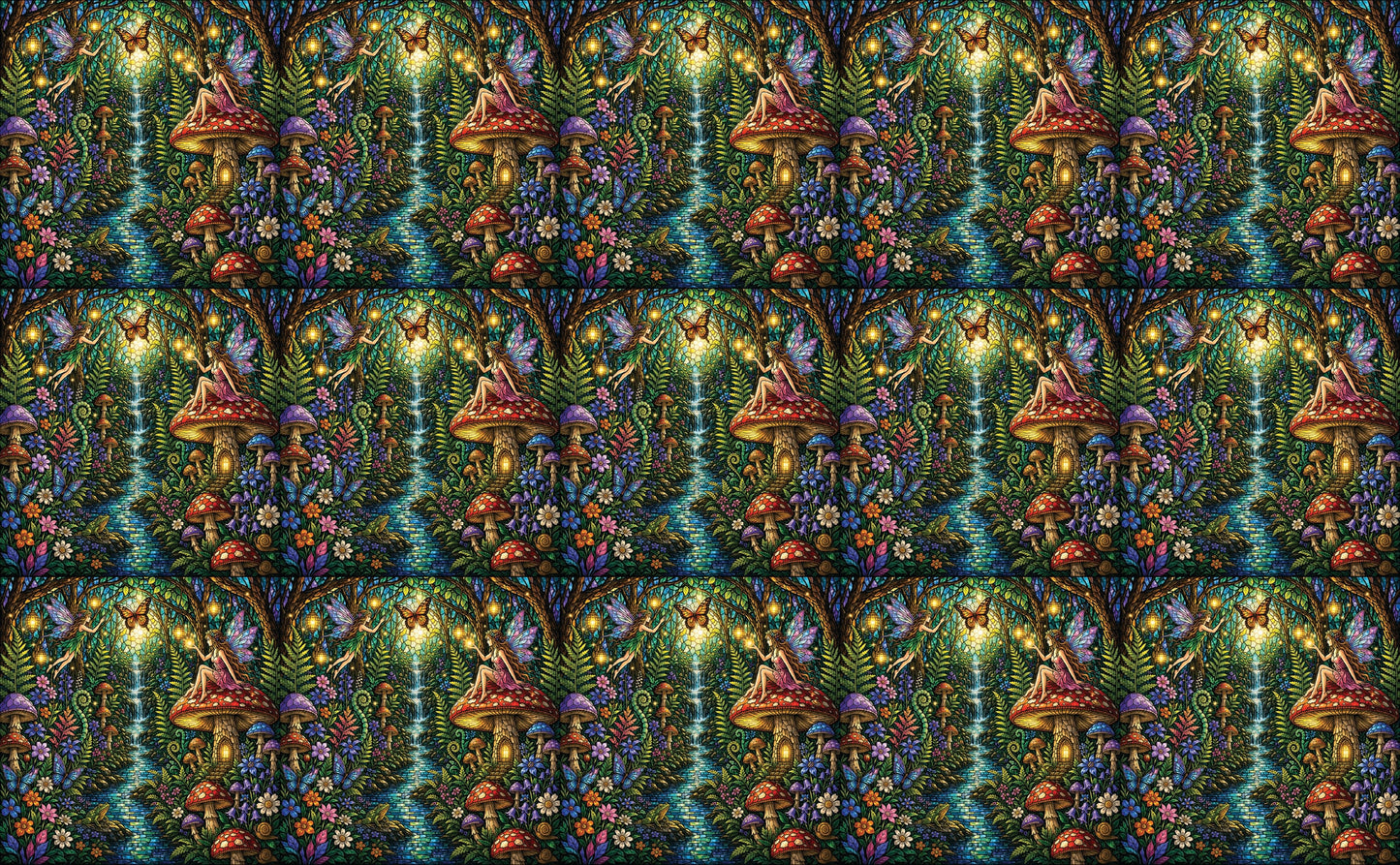 DecoCraft - Studio 1375 - Elevated Scenic Tiles Series - Fairy Glow Gathering