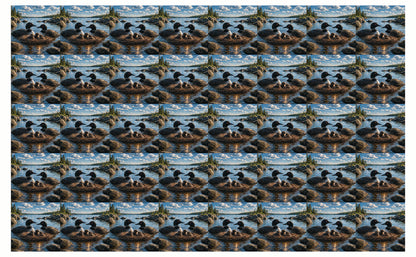 DecoCraft - Studio 1375 - Scenic Tiles Series - Loon Family