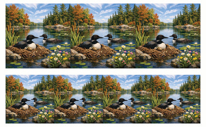 DecoCraft - Studio 1375 - Scenic Tiles Series - Summer Loon Nest