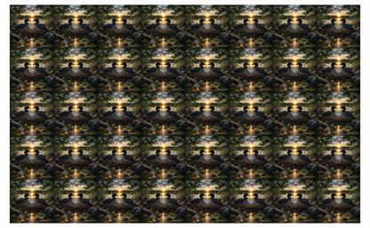 DecoCraft - Studio 1375 - Scenic Tiles Series - Golden Hour Loon Nest