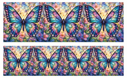 DecoCraft - Studio 1375 - Elevated Scenic Tiles Series - Jewelwing Butterfly