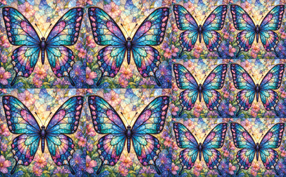 DecoCraft - Studio 1375 - Elevated Scenic Tiles Series - Jewelwing Butterfly